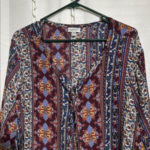 Avenue Vibrant Patterned Top